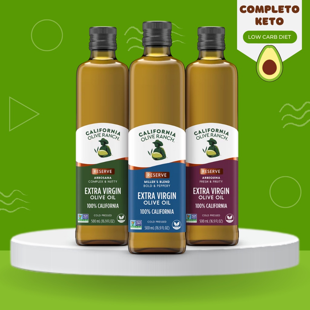 Completo Keto California Olive Ranch 100 California, Extra Virgin