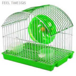 Delivered From Thailand Shobi 03 Cage​ Curved Shape With Treadmill Food Cup 7.5g X8 L X 7.5 Inches Feed Hamsters And Small Rats. #1