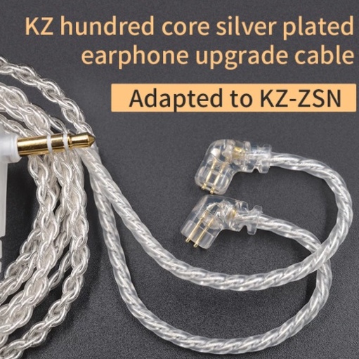 KZ Cable ZSN Pro Original Replaceble Wire With 3 5mm 2Pin 0 75mm 