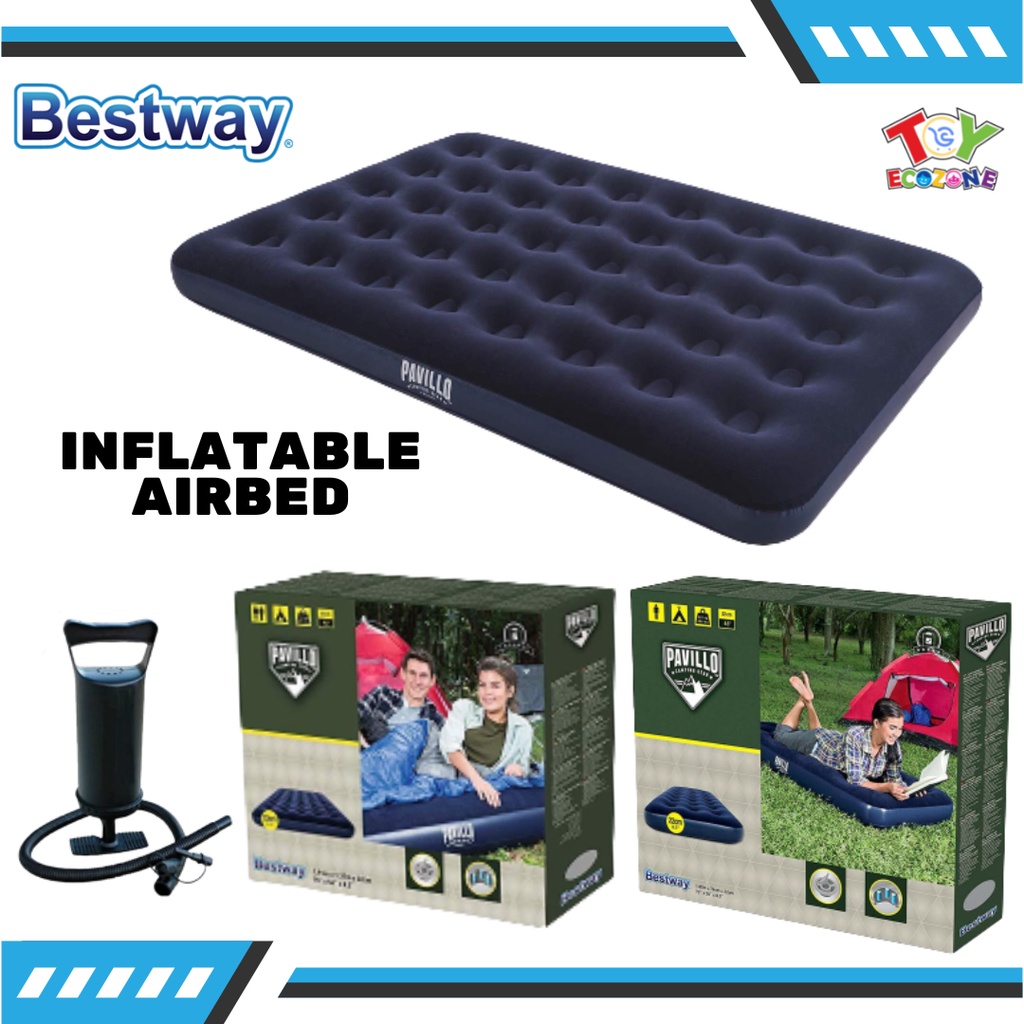Bestway Single/Double Air Bed) Inflatable Air Bed Shopee Philippines