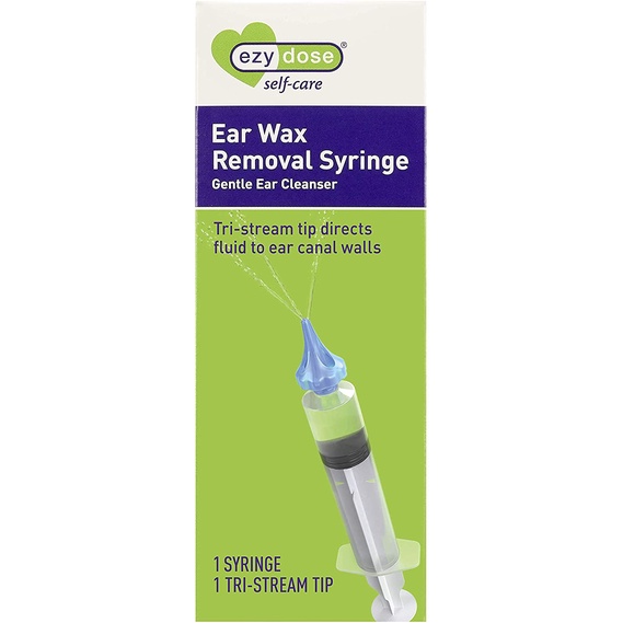 Ezy Dose Self Care Ear Wax Removal Syringe Gentle Ear Cleanser 1