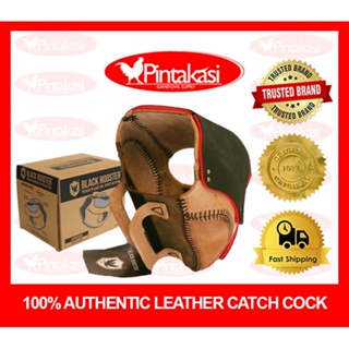 Black Rooster Leather Catch Cock Bag for Gamefowl Rooster