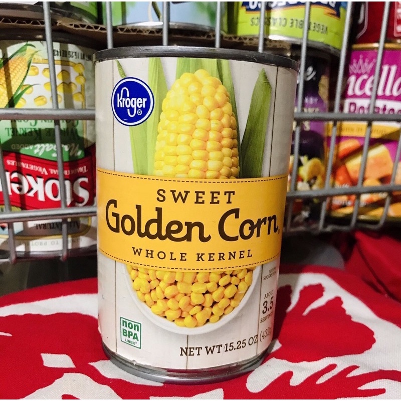 Kroger Sweet Golden Corn Whole Kernel Made in the USA Shopee