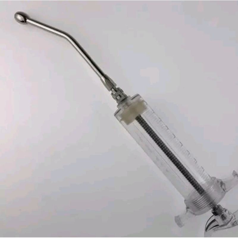Injection Check Goat Cow Dog Cattle 50 ml plus Needle Drencher syringe spet lolohan Birds Really Tiger Birds afgrey #4