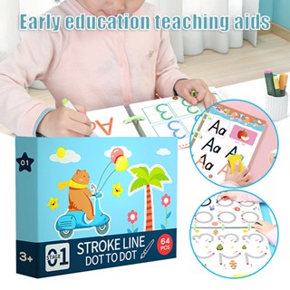 Childen Magical Tracing Workbook Preschool Educational Toys Logical Thinking Training books for Kids
