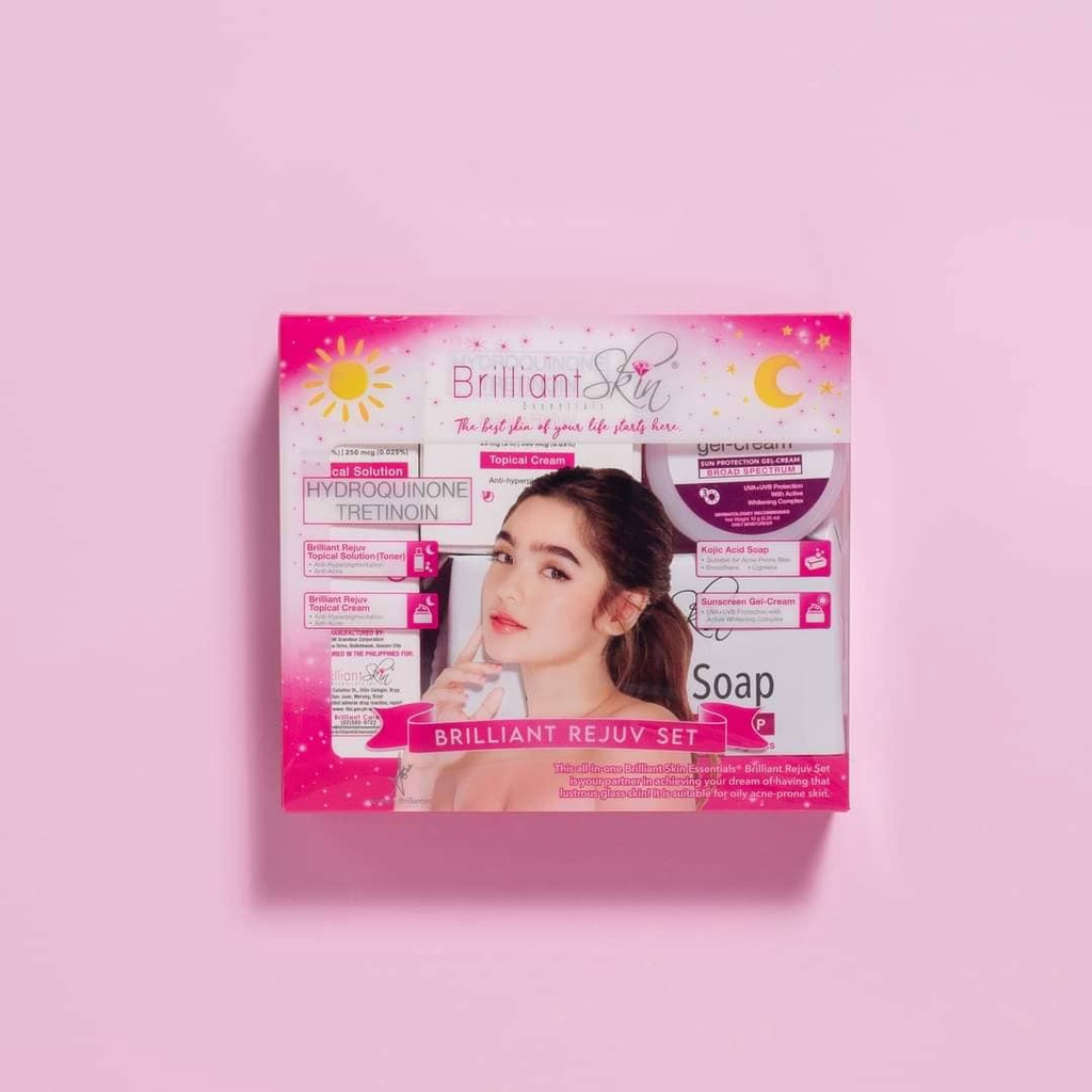 ONHAND NEW BRILLIANT SKIN ESSENTIALS REJUV SET (with HYDROQUINONE & TRETINOIN)