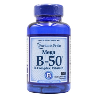 Puritan's Pride Mega Vitamin B-Complex 50 (100 caps)