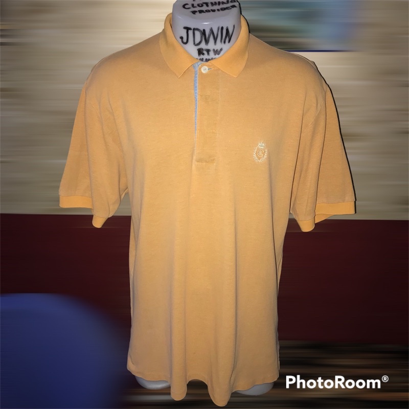 RALPH LAUREN VINTAGE MEN'S POLO SHIRT 3 HIDE BUTTONS LIGHT PEACH LEFT CHEST  EMBROIDERED RL LOGO | Shopee Philippines