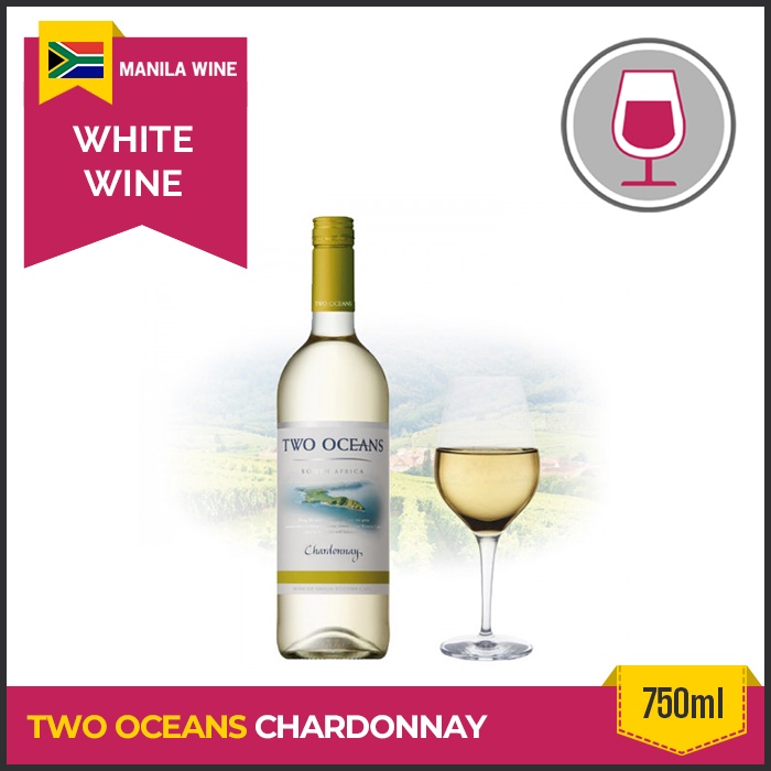 Two Oceans Chardonnay South African White Wine Shopee Philippines