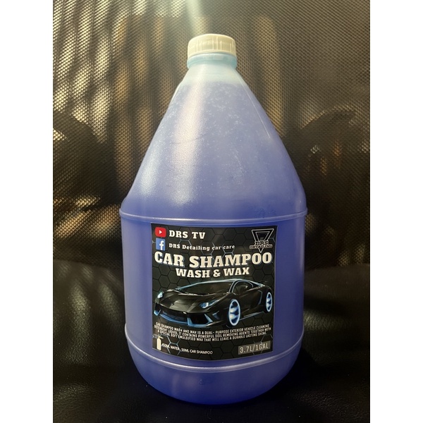 car shampoo with scent, wax and foam booster (1gallon) Shopee Philippines