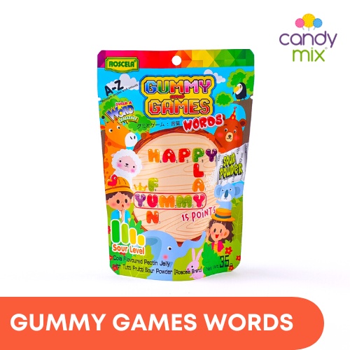 GUMMY GAMES Words Candy Games for Kids (Sour) Shopee Philippines