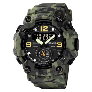 New Men Sports Shock Watch 3Time Chrono Alarm Date Week Display LED Light Digital Big Dial Military Men Sports Watches #1