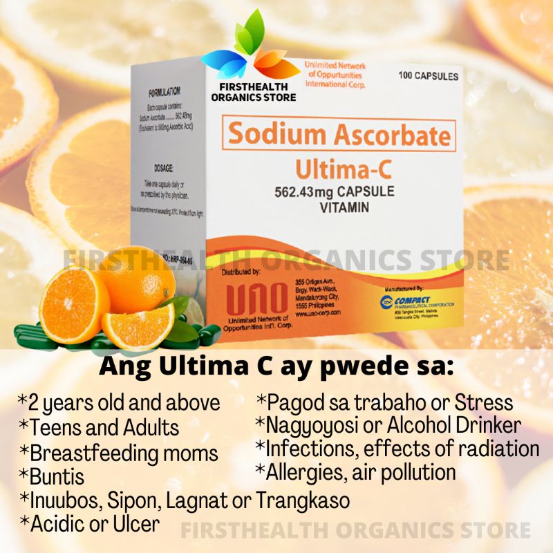 propan with iron capsule Ultima C Vitamins 30 pcs na Pampataba at Pwede sa Bata