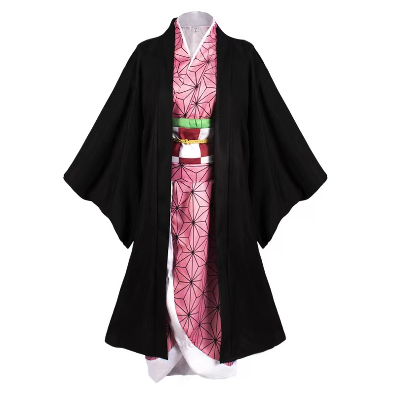 Nezuko Cosplay Demon Slayer Nezuko Costume for Kids Nezuko Shirt anime