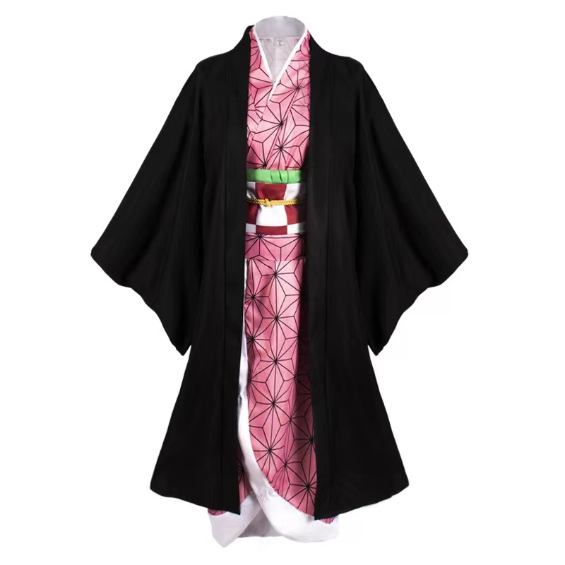 Nezuko Cosplay Demon Slayer Nezuko Costume for Kids Nezuko Shirt anime ...