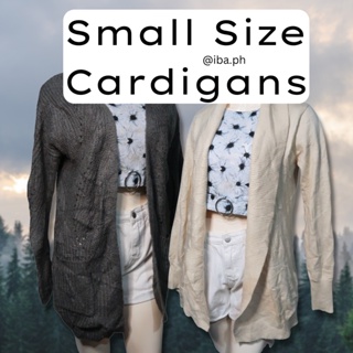 Cardigan Small Size preloved Knitted Cotton Knitted Cardigan