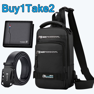 Men Messenger Bag Waterproof Messenger Bag USB Port Shoulder Bag