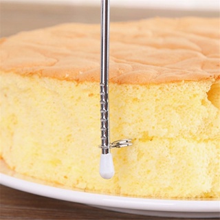 △Stainless Steel Adjustable 2-Wire Dual-Layers Cake Cutter Slicer Cake Cutting Machine Biscuit Cutt #5