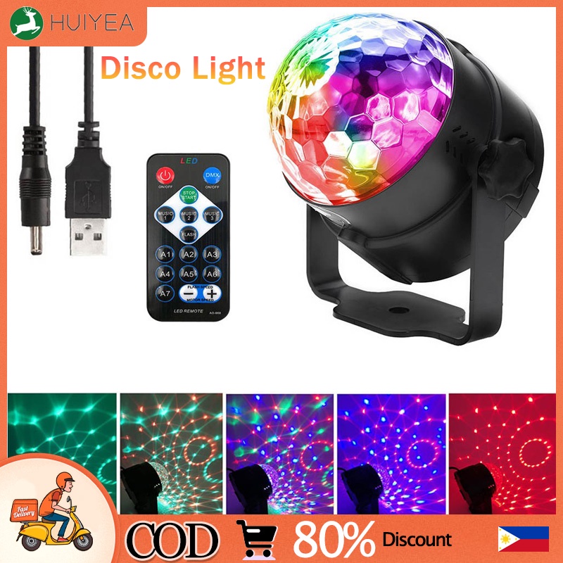 Christmas Lights Mini LED Lighting Disco Ball Party Lights Ripple Light ...