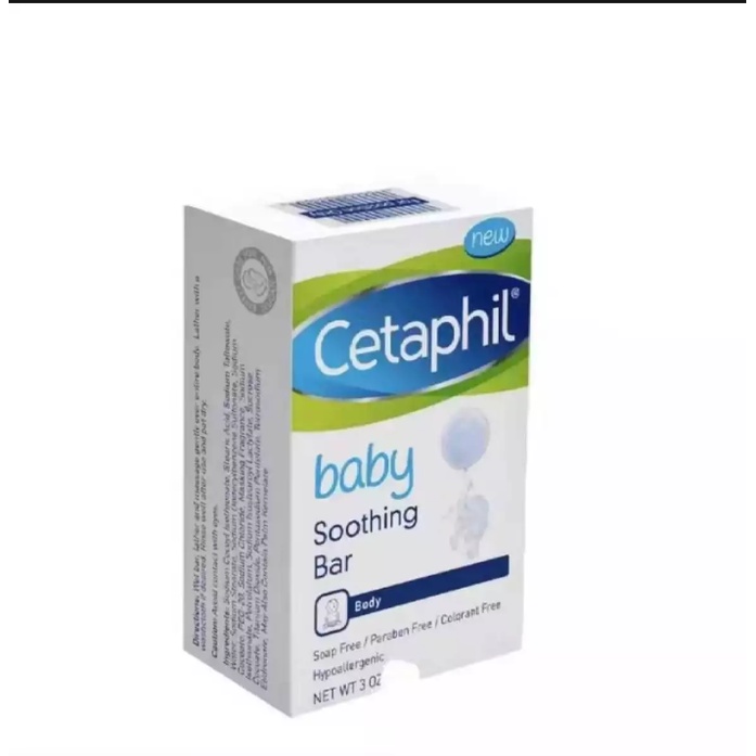 ( Set of 3 )cetaphil baby soothing bar(body)127gIn stock COD