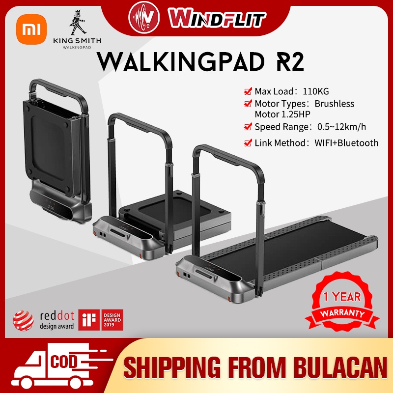 Xiaomi Kingsmith Walkingpad R2 Foldable Treadmill Smart Double Folding ...