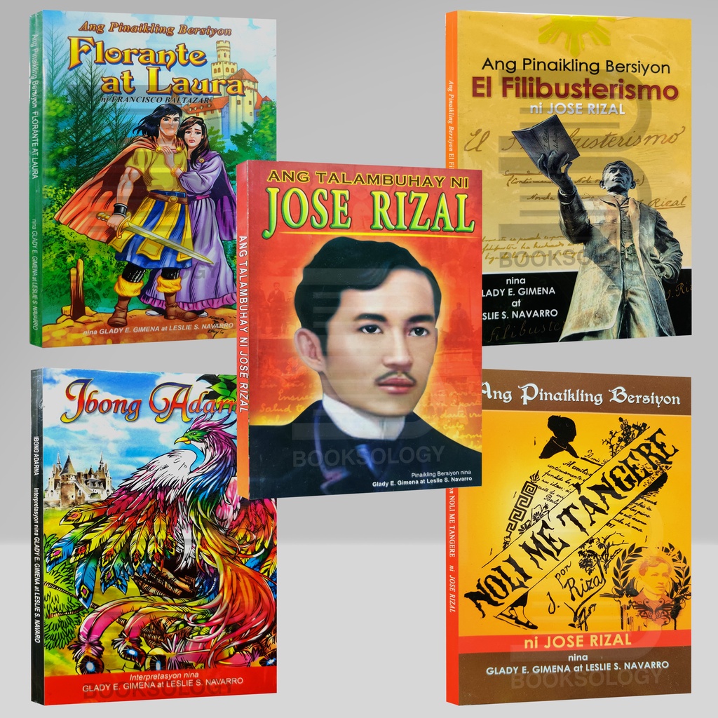 VARIOUS CHILDRENS BOOK - Florante At Laura | El Filibusterismo | Jose ...