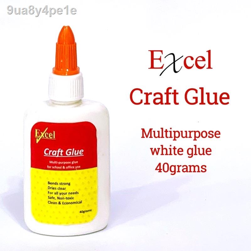 (cod)Excel White glue 40 grams 12 pieces Shopee Philippines