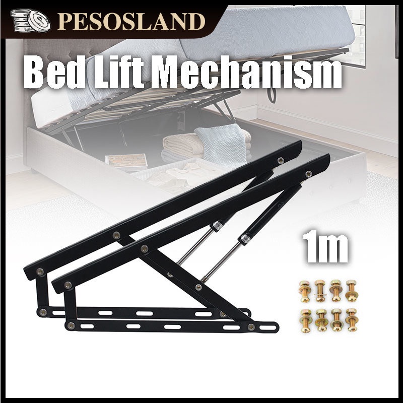 1 Pair 1m Bed Lift Mechanism Pneumatic Bed Lift Mechanism Shopee