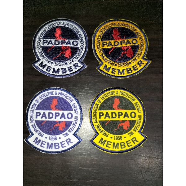 PADPAO PATCHES SECURITY GUARD - LMSS