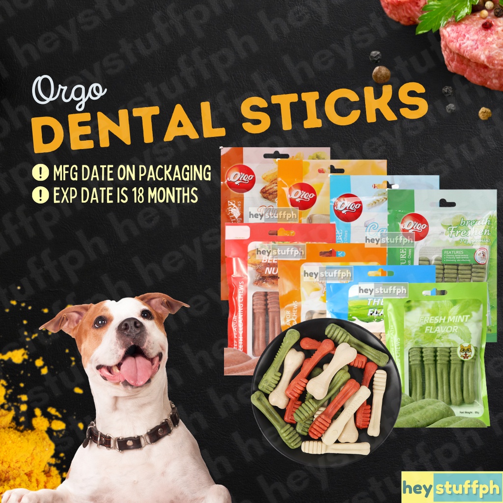 ▲90g Orgo Dog Dental Stick Dental Sticks Dental Care Flavored Dental Treat Dentastix #1