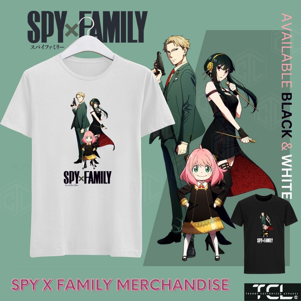 Spy X Family Shirt Merchandise PREMIUM QUALITY ANYA YOR LOID FORGER 