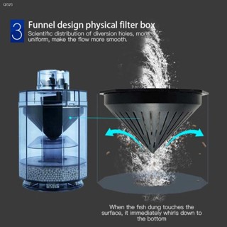 Daily Deals∋【Fast Delivery】Aquarium Fish Poop Stool Manure Suction Separator Tank Filter Collector #5
