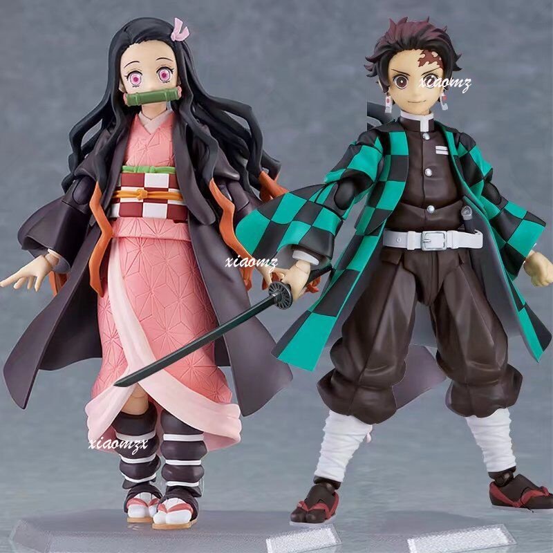 Demon Slayer figma 508-DX Nezuko 498 charcoal Jilang anime movable ...