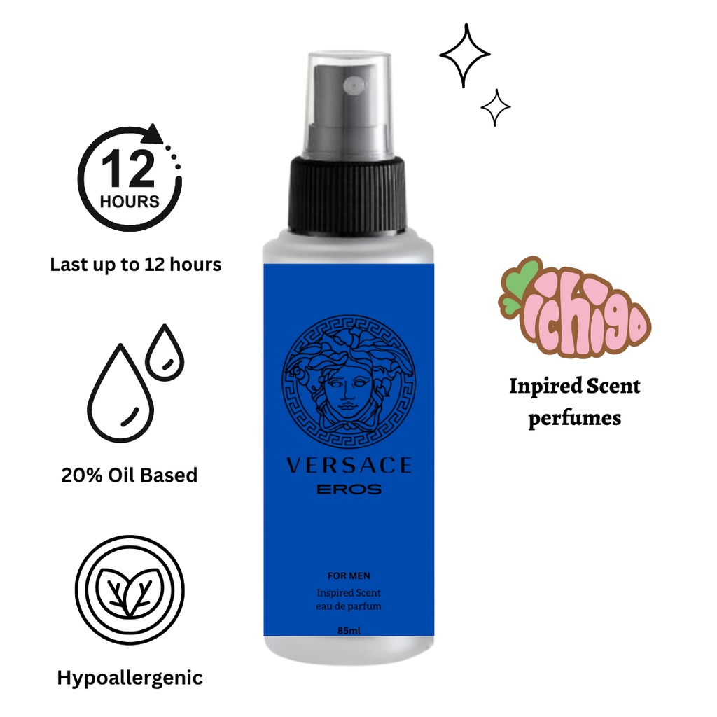 85ml Oil Based Perfume Inspired by Versace Eros for MEN Shopee Philippines