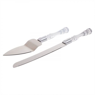 Pizza knife hob household stainless steel cake knife cutting pizza knife shovel set 3-piece set #6