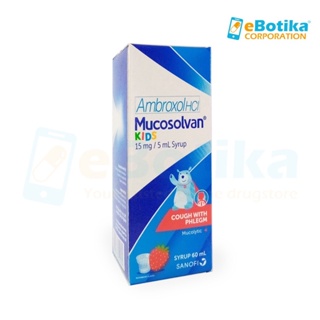 Mucosolvan Kids (Ambroxol)15mg/5ml Syrup | Shopee Philippines