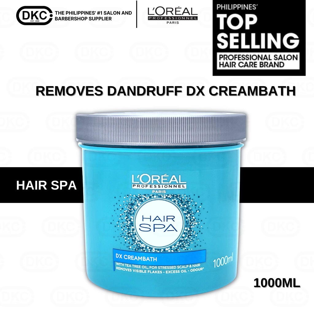 LOREAL HAIRSPA Dx Creambath Hair Mask Masque 1000 ml Scalp Treatment