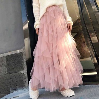 Multi-Layered Tulle Tutu Skirt Tapp Collections Womens Classic Elastic 