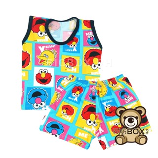 Bigbox.ph Kids Everyday Pambahay Sando & Terno Shorts for Boys 1-8 Years Old #2