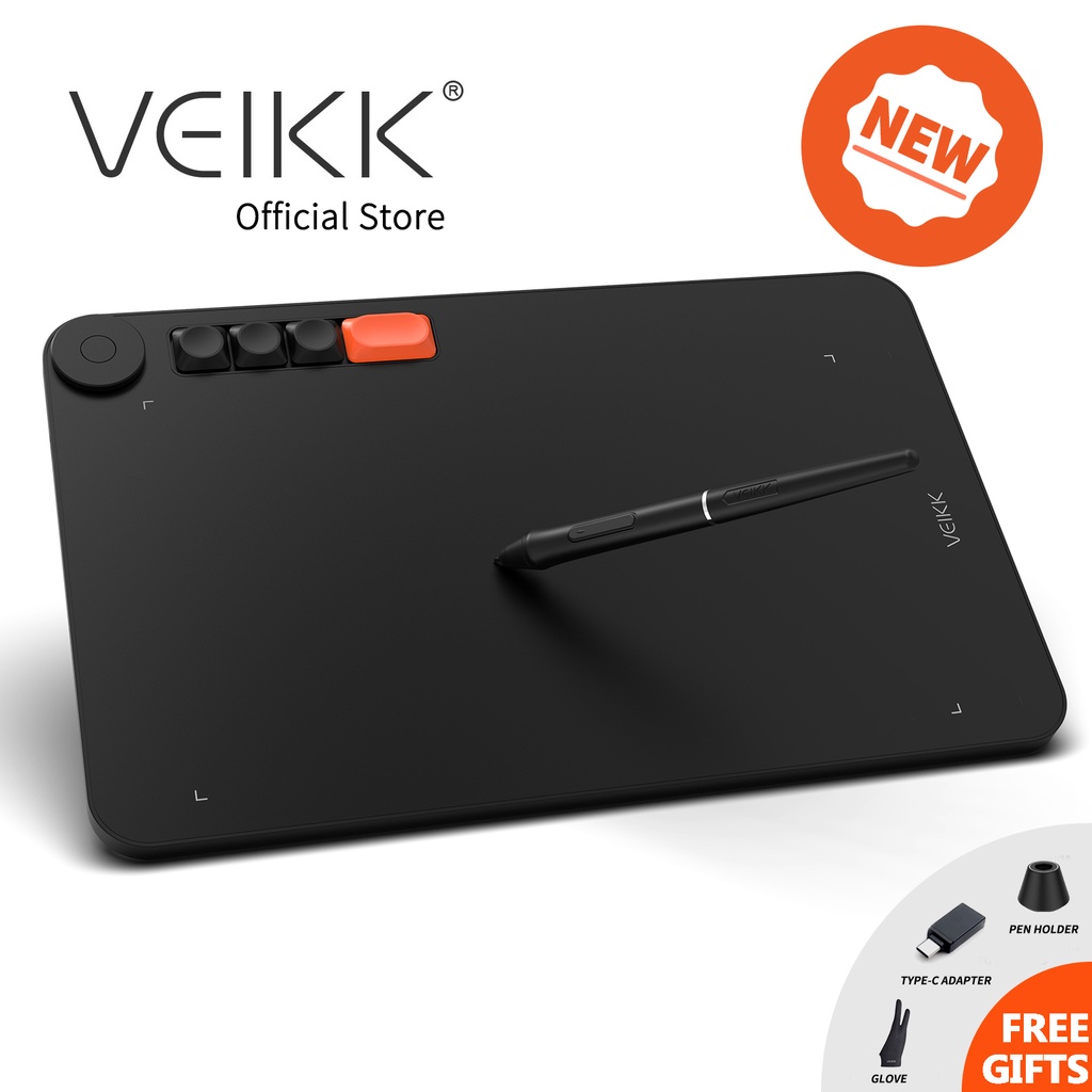 Bạn đang tìm kiếm một sản phẩm tablet vẽ chất lượng cao? Veikk Pen Voila L là lựa chọn hoàn hảo cho bạn. Với màn hình hiển thị sắc nét và đèn nền LED tiện lợi, sản phẩm này sẽ giúp bạn có những bức tranh ấn tượng nhất.