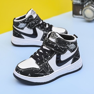 New fashion kids shoes for boys high-cut AJ1 classical basketball sneakers for girls(size 26-37) #1