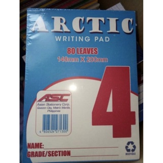 10 Pads Atlantic Writing Pad Intermediate Long Pad Arctic Grade 1 - 4 80 lvs School Office Supplies #8
