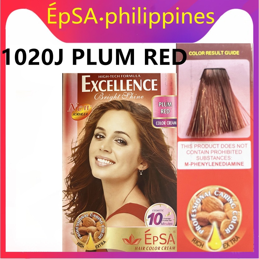 EPSA Hair Color Hair Dye Excellence Fashion 60ml 1020 | Shopee Philippines