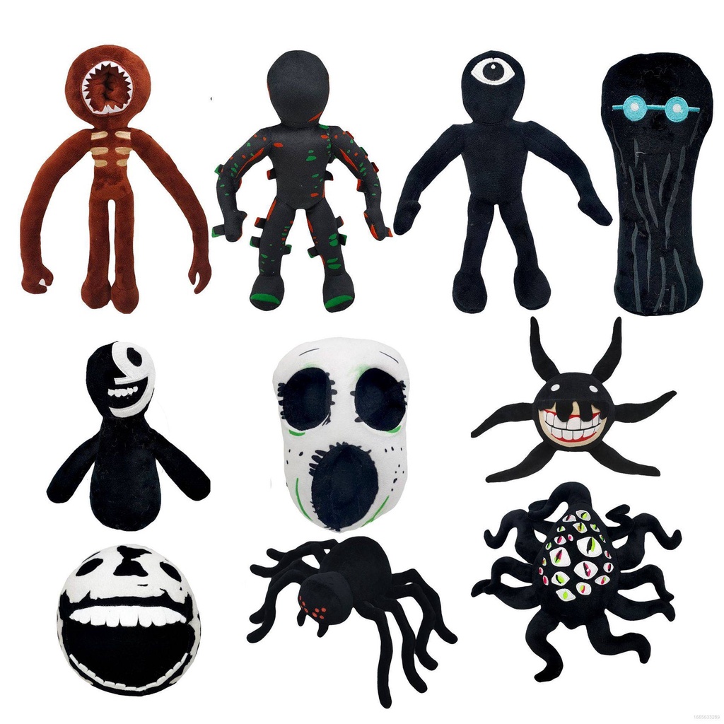 Jason Roblox Doors Plush Toys Screech Rush Error Seek Ambush Halt Eyes