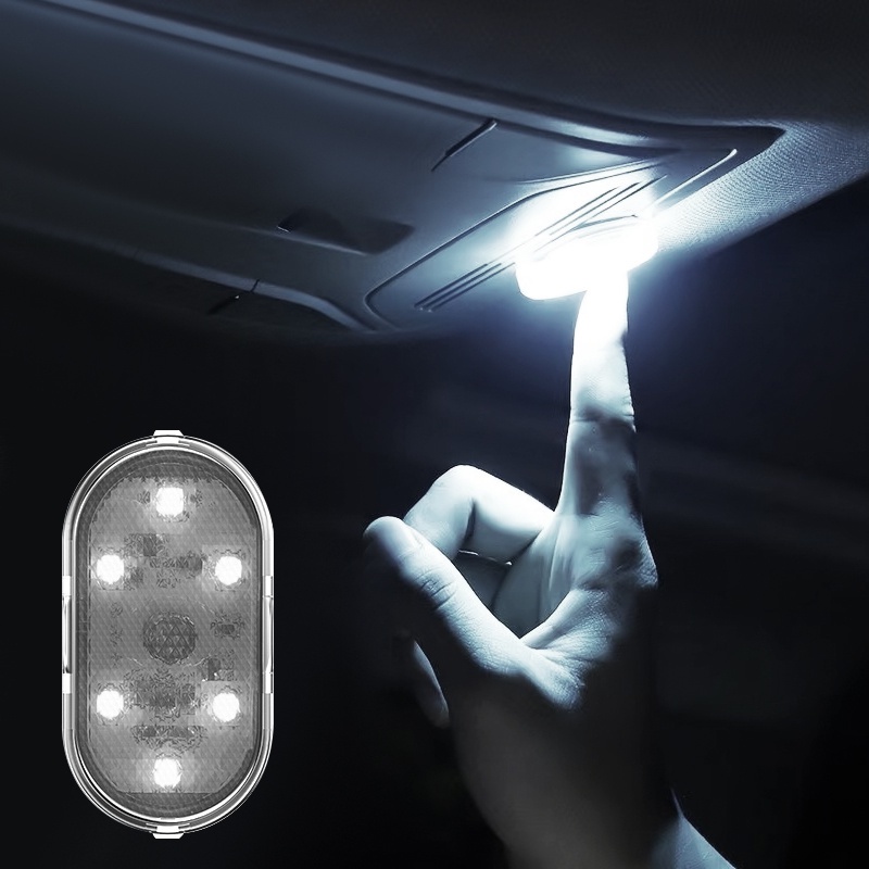 Mini Wireless Car Touch LED Light Rechargeable LED Night Light Reading