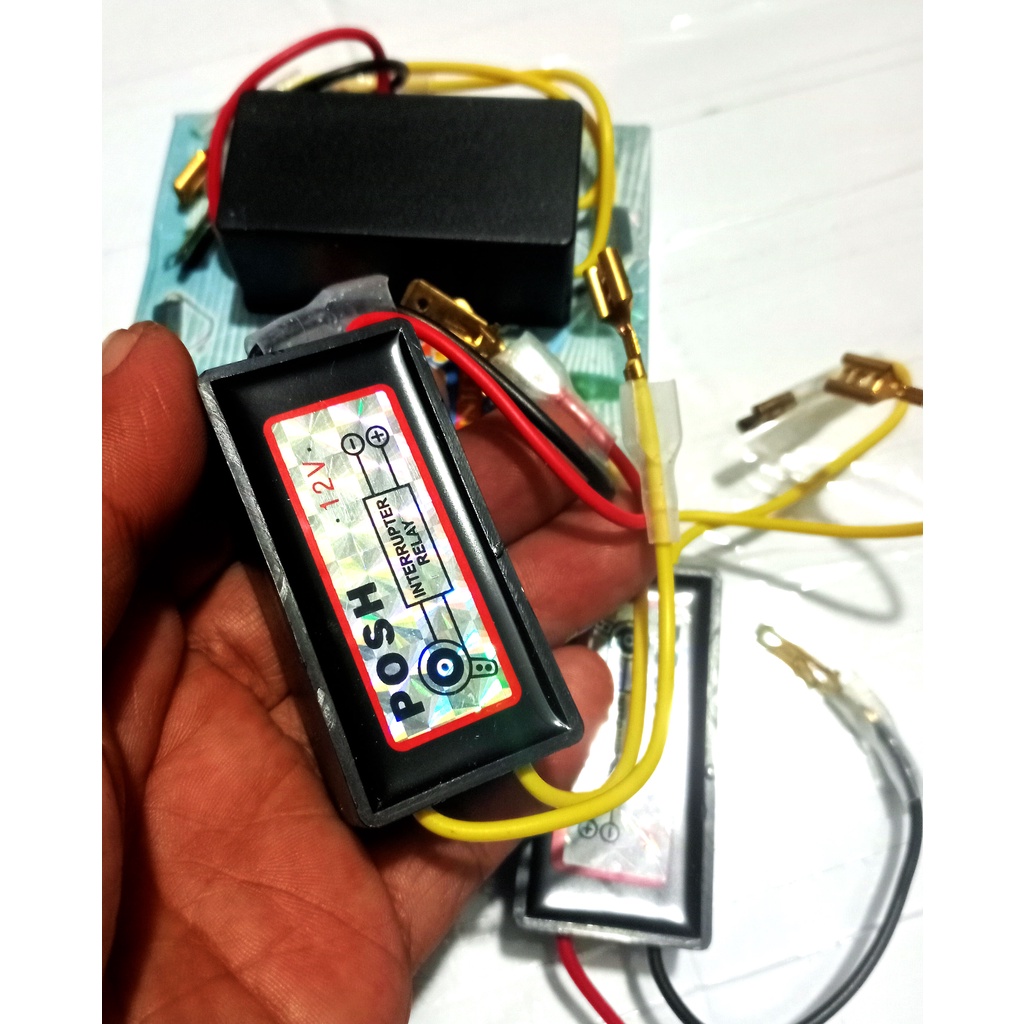 POSH UNIVERSAL HORN RELAY INTERRUPTER 12V / 12V HORN RELAY RAPID BACK