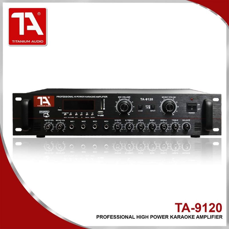 Titanium Audio Professional Amplifier TA9120 Shopee Philippines