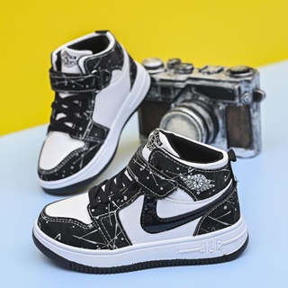 New fashion kids shoes for boys high-cut AJ1 classical basketball sneakers for girls(size 26-37) #2