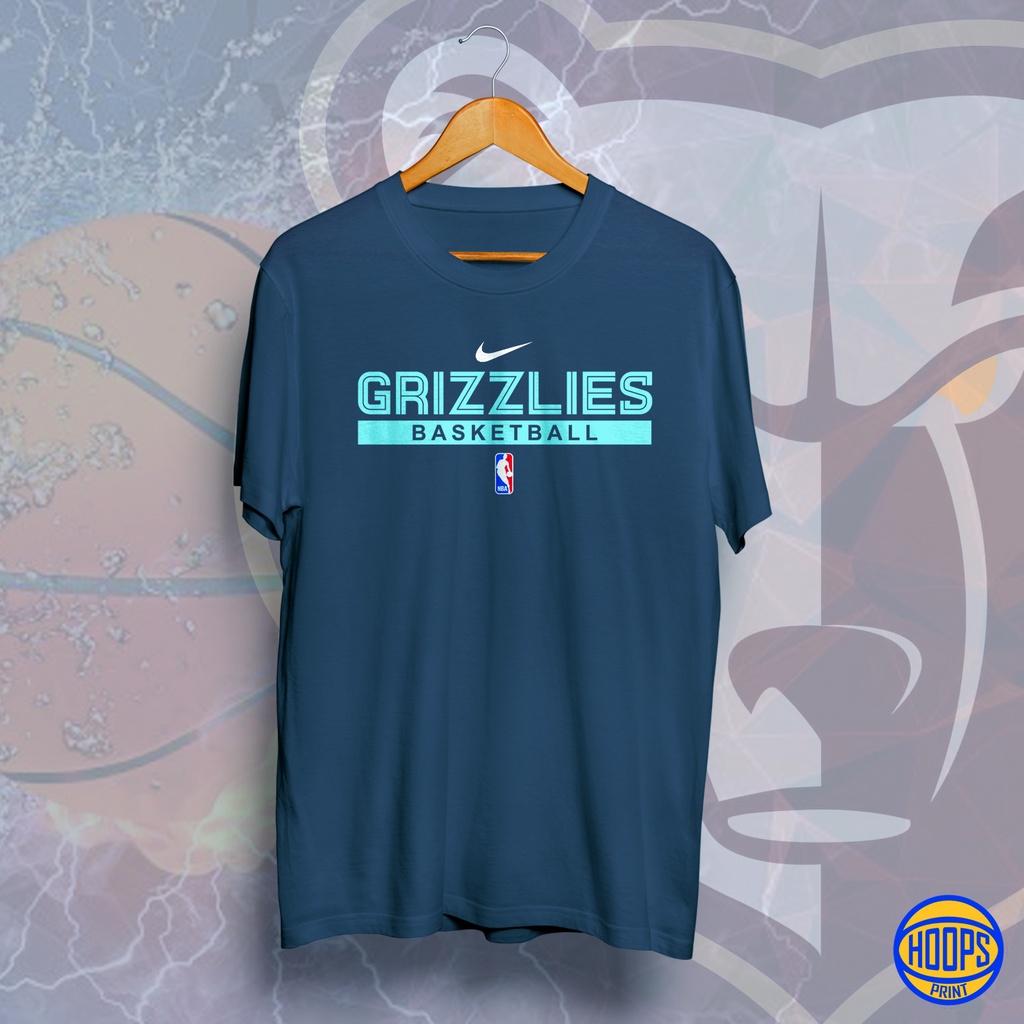 MEMPHIS GRIZZLIES NEW WARMUP LIFESTYLE BASKETBALL TSHIRT | Shopee Philippines