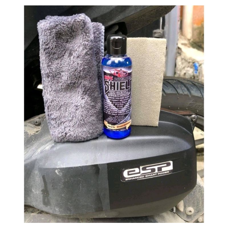 Paps Shield Wax Motorcycle for matte and gloss | Shopee Philippines